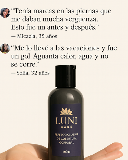 [2x1 LUNI] MAQUILLAJE EFECTO SEGUNDA PIEL + BROCHA ¡DE REGALO!